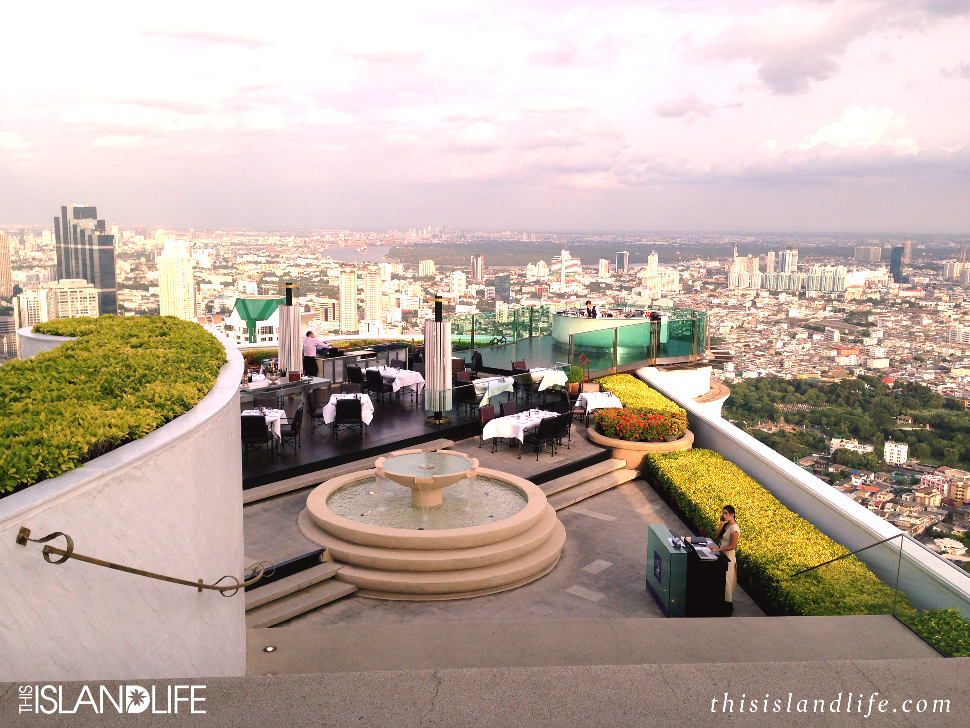 This Island Life | Sky Bar at Sirocco, State Tower - Bangkok, Thailand