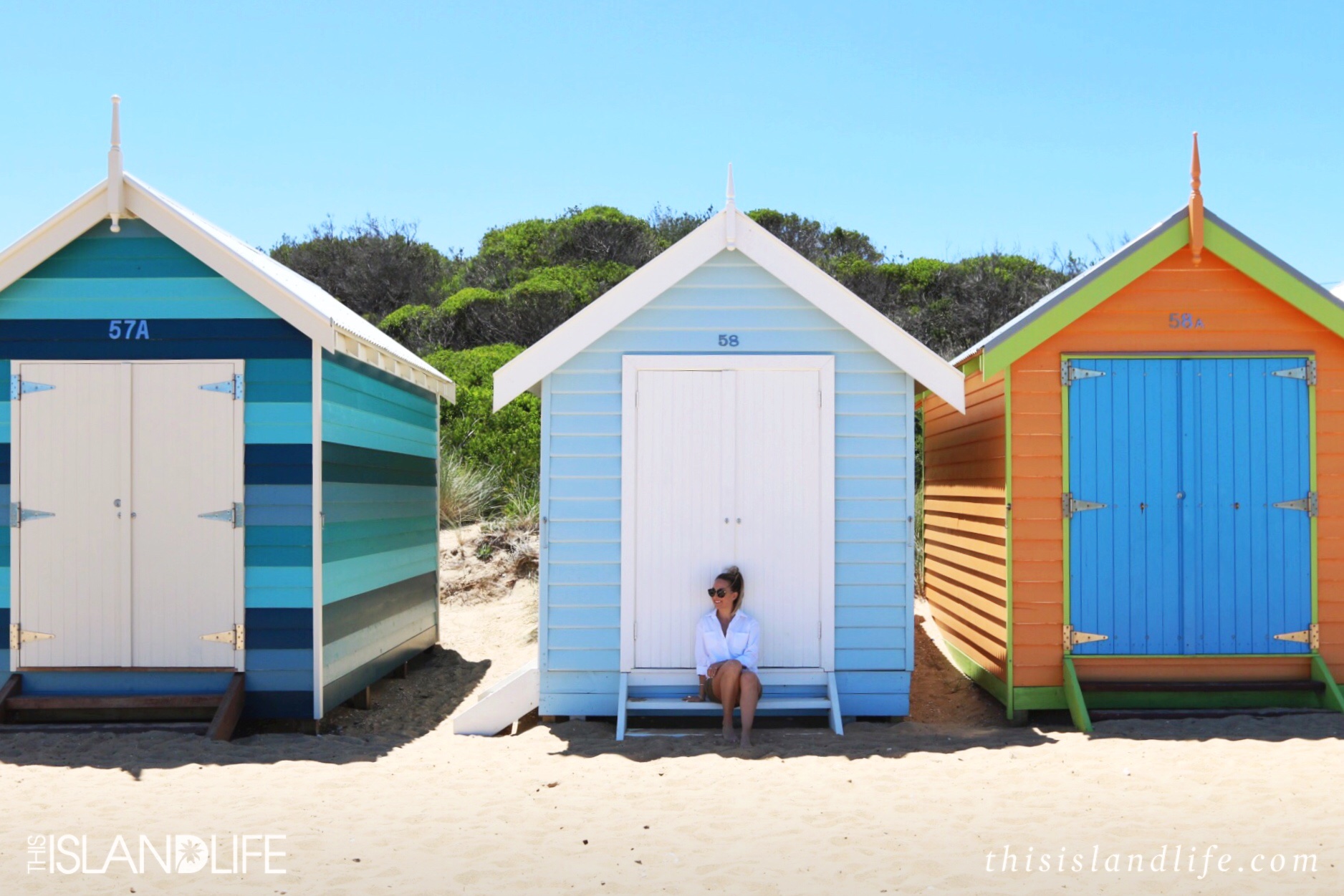 THIS ISLAND LIFE | Bathing Boxes at Brighton Beach in Melbourne