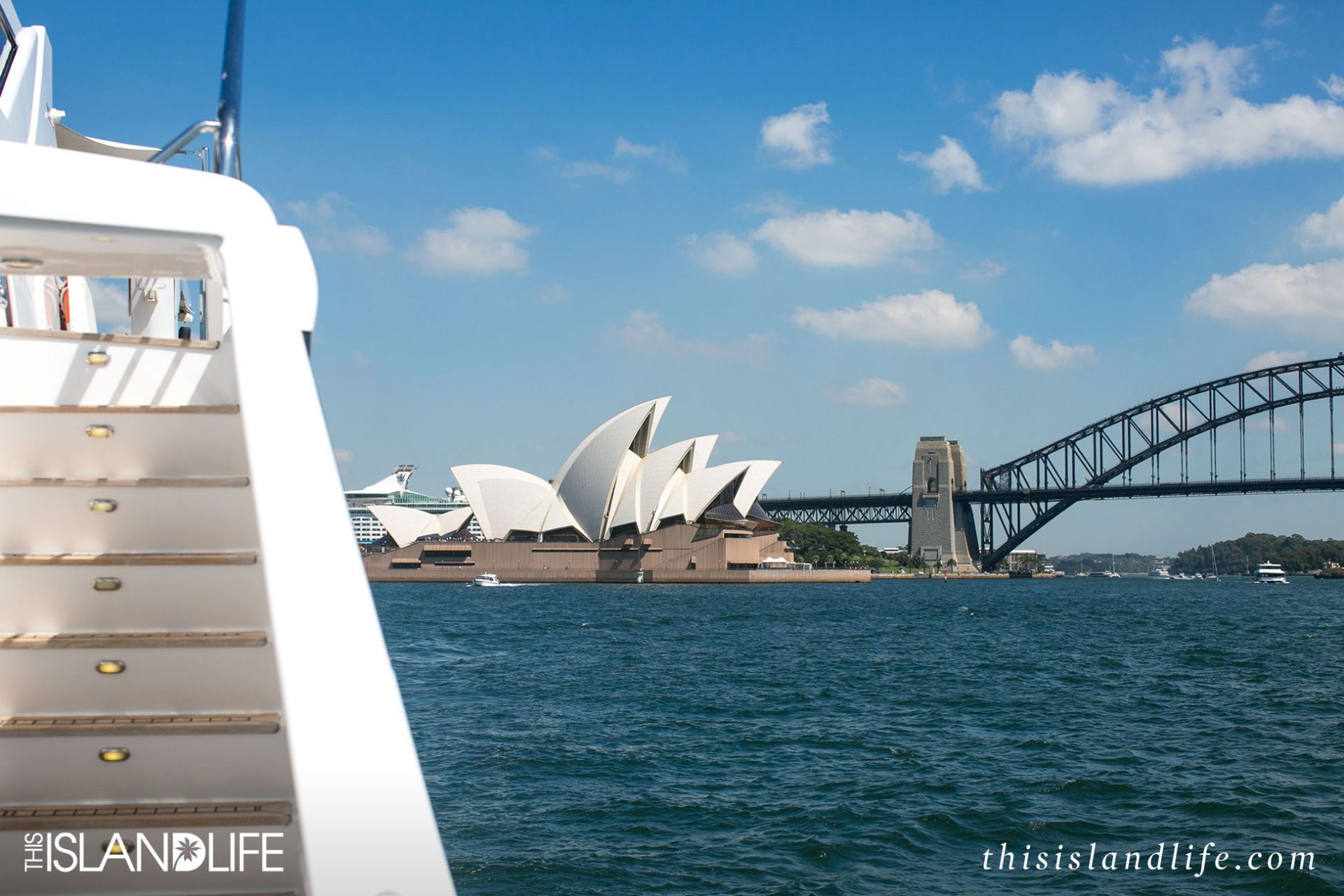 This Island Life | Oscar II on Sydney Harbour