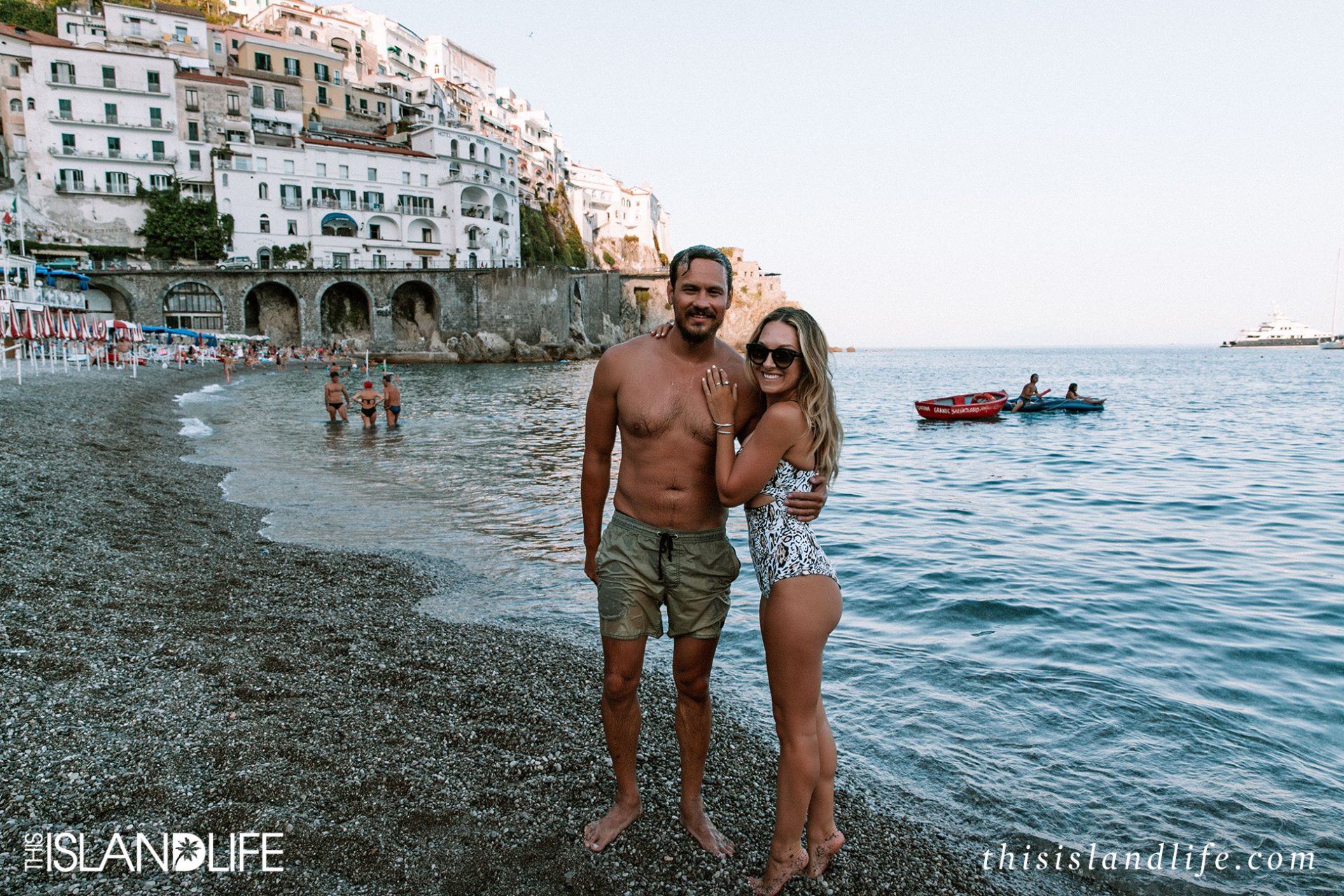 Travel blogger Laura McWhinnie from This Island Life shares her Our top 11 bikini destinations from 2017 including the Amalfi Coast.