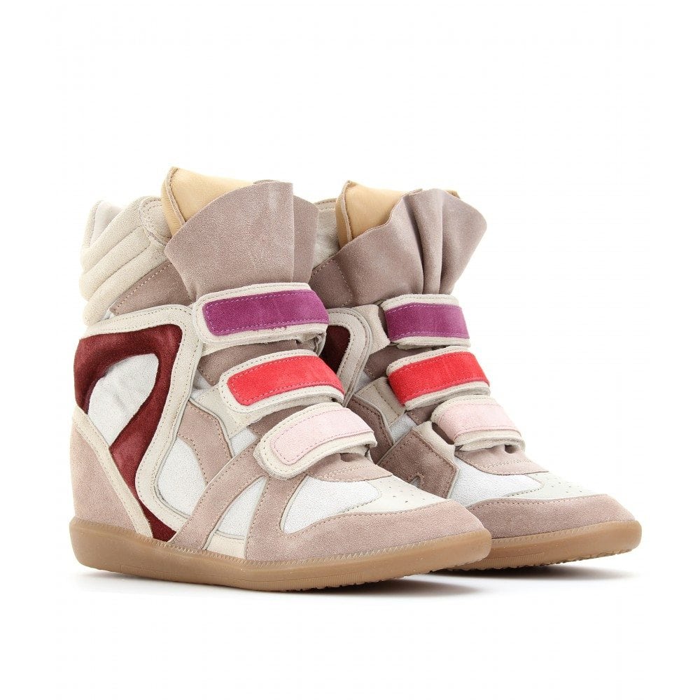 Isabel Marant's luxe high-top sneakers - This Island Life