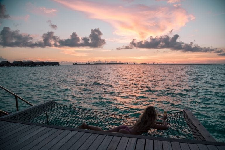 Travel blogger Laura McWhinnie from This Island Life shares her Our top 11 bikini destinations from 2017 including the Maldives.